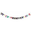 Party Pro 40113905, Guirlande Joyeux Anniversaire Métal 2m