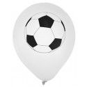 Sachet de 8 ballons latex 23cm FOOT