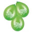 Sachet 6 Ballons St Patrick's Day 25cm verts