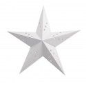 Party Pro 50248, Lanterne étoile blanche, 60 cm