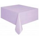 Nappe plastique RECTANGLE, Lilas