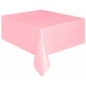 Nappe plastique RECTANGLE, Rose