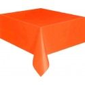 Nappe plastique RECTANGLE, Orange