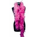 BOA en plumes, fuchsia 1m80