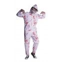 P'TIT Clown re55021 - Déguisement tueur sanglant homme, taille L/XL