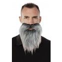 P'TIT Clown re60280 - Moustache et barbe raide, grise