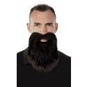 P'TIT Clown re60291 - Moustache et barbe raide, noire