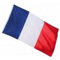 Grand Drapeau FRANCE tricolore 90 x 150 cm (sans hampe)