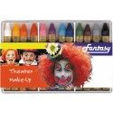 Party Pro 6441234500, Boite de 12 crayons gras