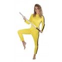 P'TIT Clown re66434 - Déguisement adulte Kung-Fu jaune femme taille L/XL