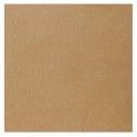 Sachet de 25 Grandes SERVIETTES Airlaid 40 x 40cm, Naturel kraft