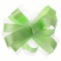 SANTEX 70178-10 - Sachet de 5 noeuds automatiques tulle vert