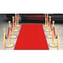 Grand Tapis ROUGE jetable 15 mètres