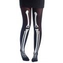 P'TIT Clown re74171 - Collants noir squelette