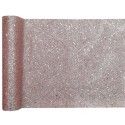 SANTEX 7469-20-30, Chemin de table grandes paillettes, Rose Gold