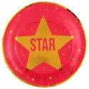 Paquet de 10 Assiettes Hollywood rondes