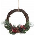 Grande Couronne Forêt de Noël Ø 32cm