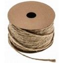 Chaks 80288, Corde fine naturelle 20 mètres x 1,5 mm, Naturel