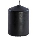 Chaks 80291-10, Grande bougie cylindrique 10 cm, en Noir
