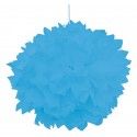 Chaks 80504-12, Set de 2 Pompons boules Papier De Soie 40cm, Turquoise