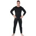 Combinaison Justaucorps adulte, Taille L, en Noir