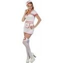 P'TIT Clown re83574 - Costume adulte luxe infirmière sexy, L/XL