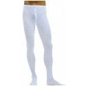 Chaks 84 250726 0, Collants de Danse professionnels à braguette, Blanc adulte L/XL