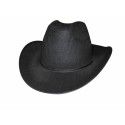 Party Pro 84302162, Chapeau Cowboy noir