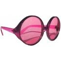 Grandes Lunettes hippie ROSES