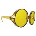 Grandes Lunettes hippie JAUNES