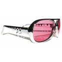 Party Pro 8571933, Lunettes Rocker ROSE