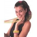 Party Pro 86232, Collier de perles, Jaune