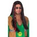 Perruque hippie 70's homme