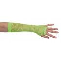 Party Pro 86502908, Gants mitaines longues fluo vertes