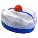 Party Pro 8653266, Bonnet de marin éco 22cm avec pompon