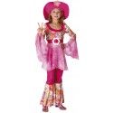 Déguisement Hippie Diva ROSE, 4-6 ans