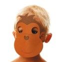 Party Pro 871200, Masque enfant Singe