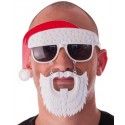Party Pro 871452, Lunettes bonnet et barbe de Noël