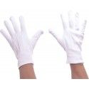 Party Pro 872471, Paire de gants blancs luxe, adulte