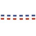 Party Pro 873033, Guirlande drapeaux tricolore France 10 mètres