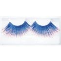 Party Pro 87307704, Faux cils Jumbo, Bleu