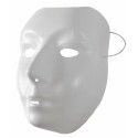 Party Pro 873088, Masque blanc PVC souple