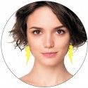 Party Pro 90647 - Boucles d'oreilles Flash néon jaune