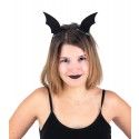 Party Pro 90861, Barrettes deux ailes chauves souris noires