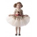 P'TIT Clown re92711 - Déguisement baby clown tueur fille 92 cm, 1/2 ans