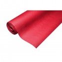 Nappe rouleau en PAPIER GAUFRÉ 20m Rouge