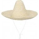 Sombrero Puebla 49cm adulte Naturel