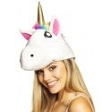 Chapeau Licorne blanc