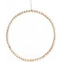 Chaks 11925, Grand Anneau de perles et corde à suspendre, 35 cm