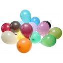 Sachet de 25 BALLONS Opaques 25cm, Multicolore 25cm